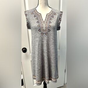 THML fall winter dress embroidered S